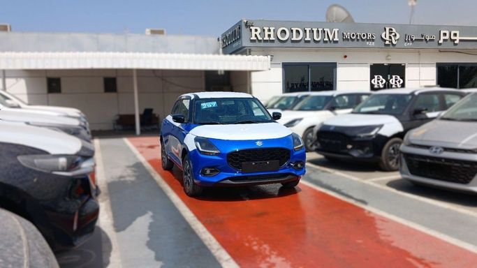 Новый Suzuki Swift VI, 1.2 л, 2025 в Дубае от Rhodium Motors FZE Синий цвет. Other | AUTO.AE