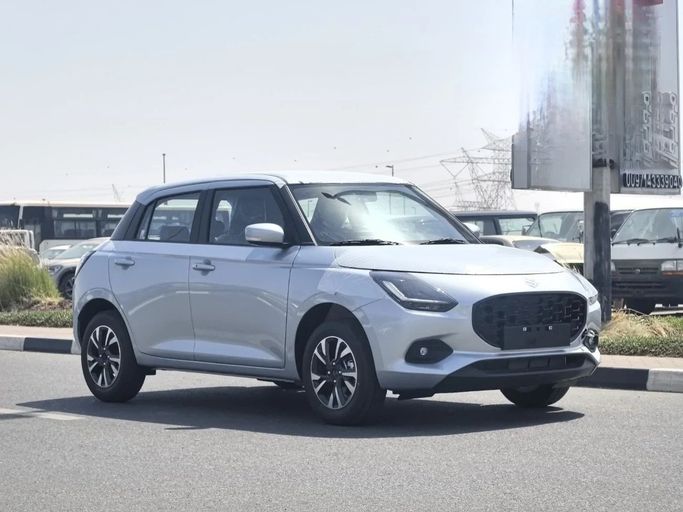 Новый Suzuki Swift VI, 1.2 л, 2026 в Дубае от ZOHAAN MOTORS FZCO Серебристый цвет. GCC | AUTO.AE | Объявление #241007