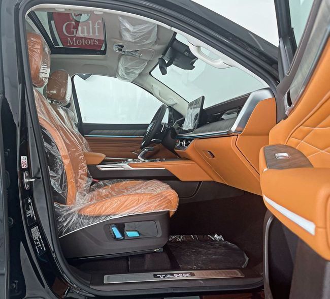 New Tank 500, 3.0 l, 2025 in Dubai by Gulf Motors, Black color. Chinese Specs | AUTO.AE