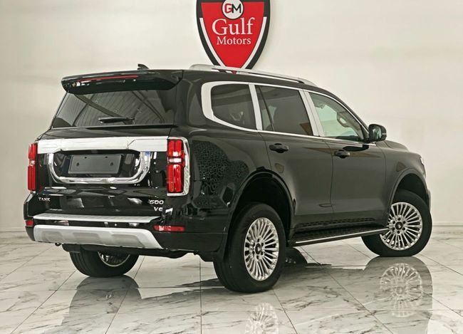New Tank 500, 3.0 l, 2025 in Dubai by Gulf Motors, Black color. Chinese Specs | AUTO.AE