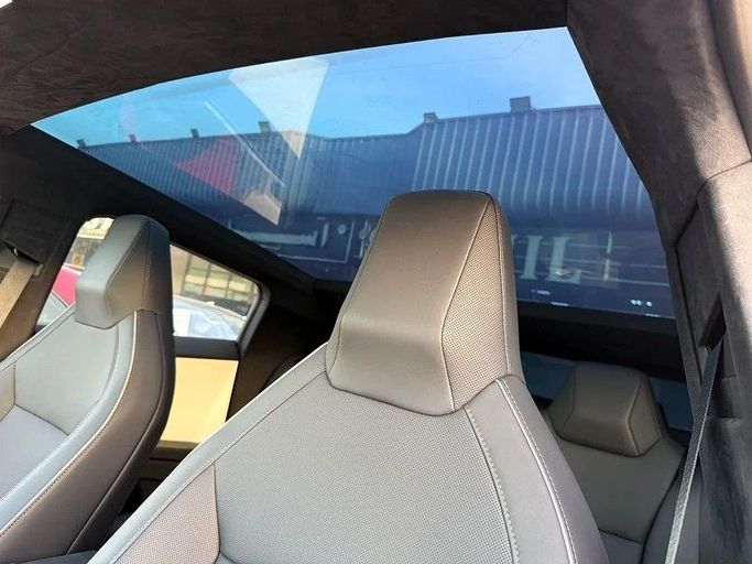 New Tesla Cybertruck Cyberbeast, 2024 in Dubai by Shamil Motors, Bronze color. American Specs | AUTO.AE