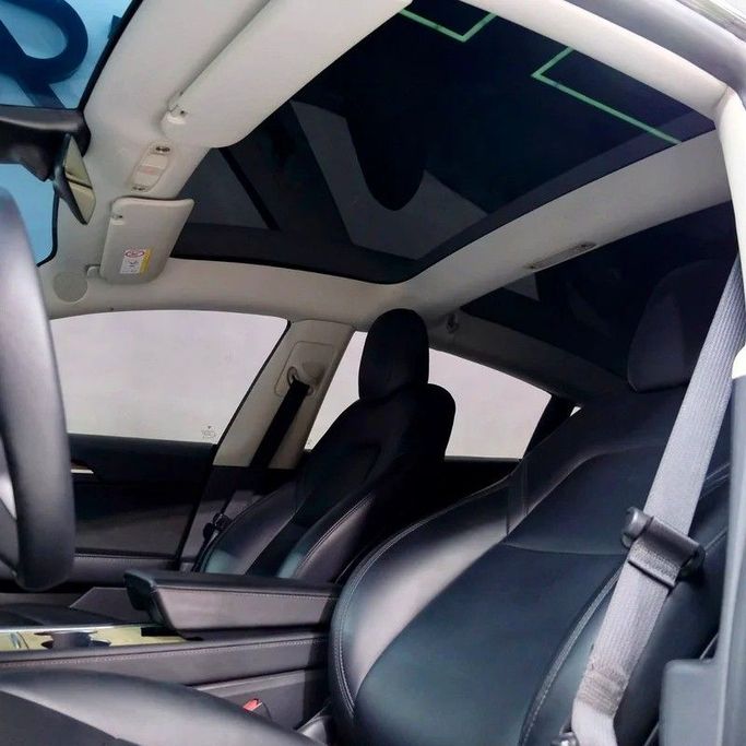 Used Tesla Model 3 Long Range I, 2023 in Dubai by Carzilla Motors, White color. GCC Specs | AUTO.AE