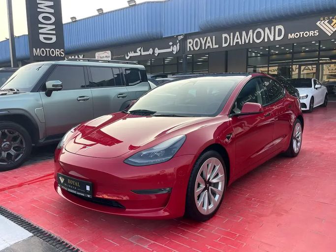 Подержанный ⁦Tesla Model 3 Performance I, 2022⁩ в ОАЭ, Дубай от Royal Diamond Motors Красный цвет. GCC | AUTO.AE | Объявление #290866
