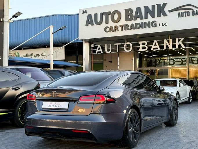 Used Tesla Model S Plaid I Facelift 2, 2023 in Dubai by Auto Bank Motors, Black color. GCC Specs | AUTO.AE