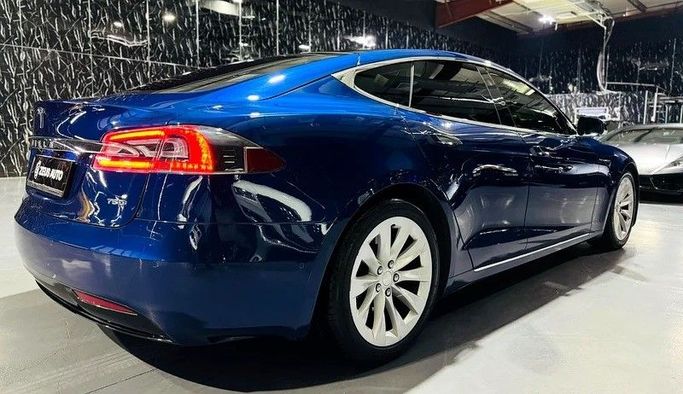 Used Tesla Model S 100D I Facelift, 2019 in Dubai by Zeus Motors, Blue color. GCC Specs | AUTO.AE