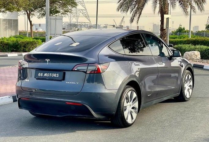 Used Tesla Model Y Standart I, 2022 in Dubai by 66 Motors, Grey color. Chinese Specs | AUTO.AE