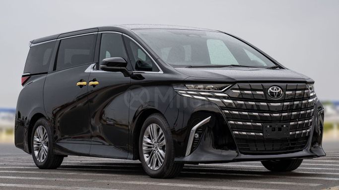 New Toyota Alphard IV, 2.5 l, 2024 in Dubai by Milele, Black color. Other | AUTO.AE