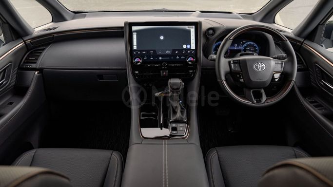 New Toyota Alphard IV, 2.5 l, 2024 in Dubai by Milele, Black color. Other | AUTO.AE