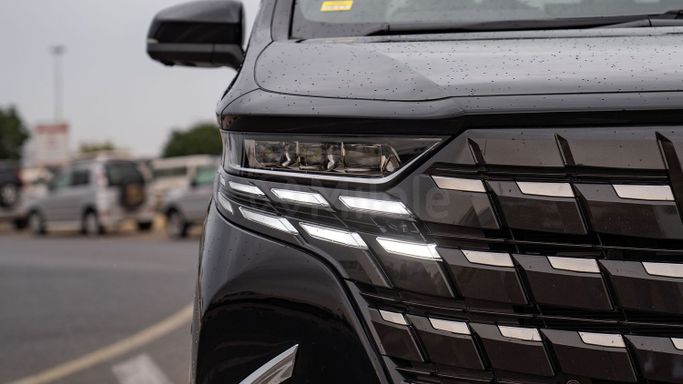 New Toyota Alphard IV, 2.5 l, 2024 in Dubai by Milele, Black color. Other | AUTO.AE
