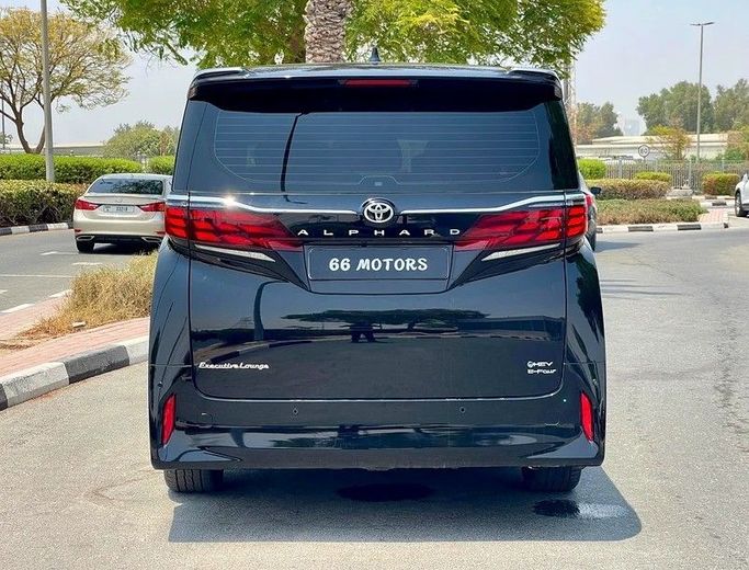 Used Toyota Alphard IV, 2.5 l, 2024 in Dubai by 66 Motors, Black color. Japanese Specs | AUTO.AE