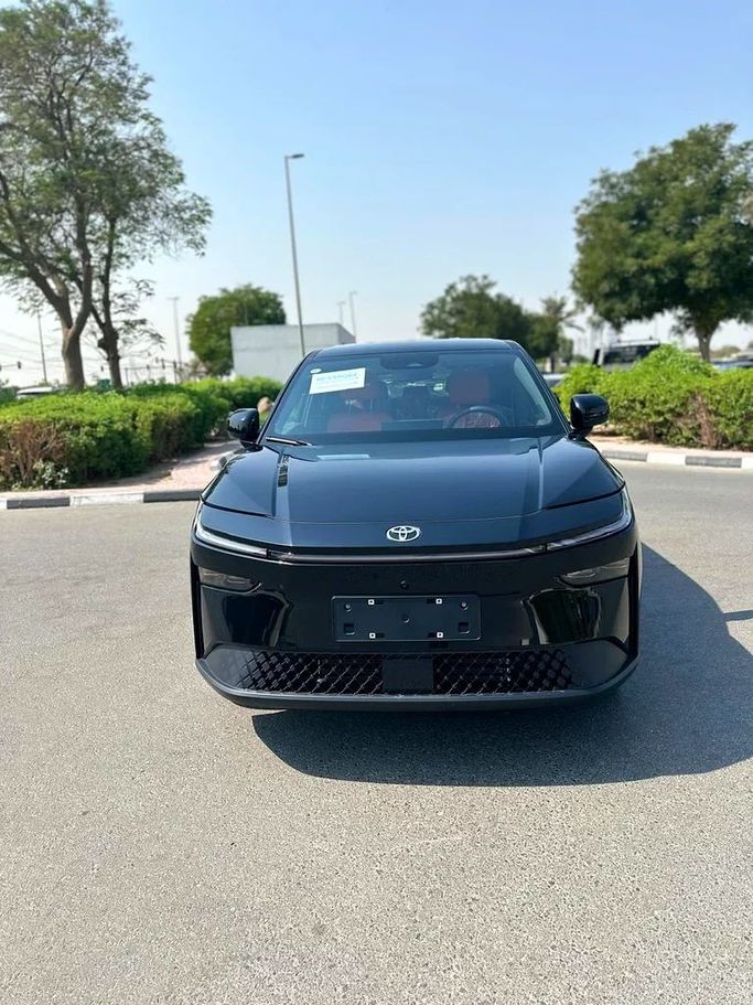 New Toyota bZ3X, 2025 in Dubai by Golden Century Motors Zhongdong Trading FZE, Black color. Chinese Specs | AUTO.AE
