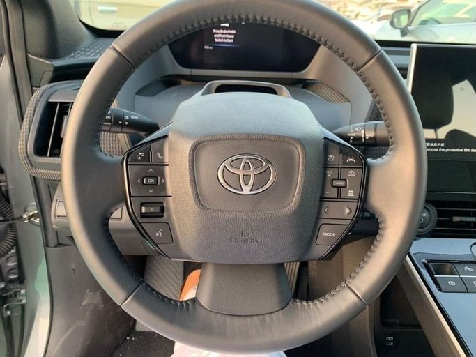 New Toyota bZ4X I, 2023 in Dubai by Mohamed Hakim Motors, Silver color. Other | AUTO.AE