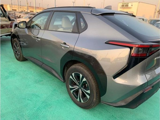 New Toyota bZ4X I, 2023 in Dubai by Mohamed Hakim Motors, Silver color. Other | AUTO.AE