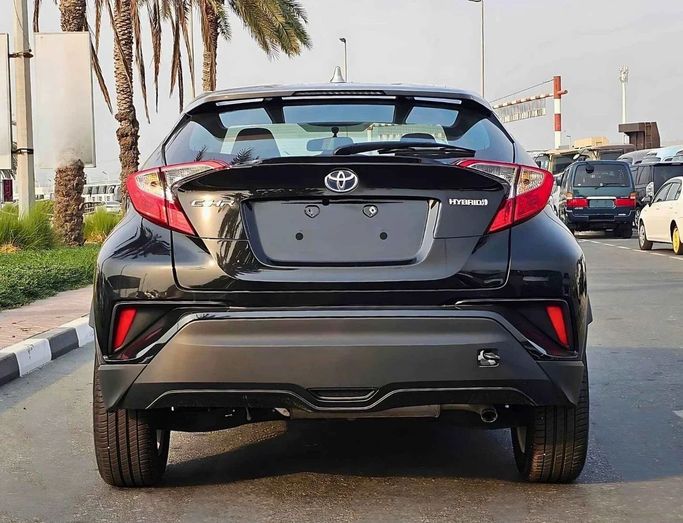 New Toyota C-HR II, 1.8 l, 2023 in Dubai by SK Motors, Black color. GCC Specs | AUTO.AE