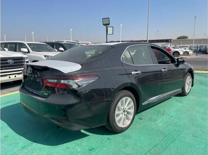 New Toyota Camry IX (XV80), 2.5 l, 2024 in Dubai by Mohamed Hakim Motors, Black color. GCC Specs | AUTO.AE