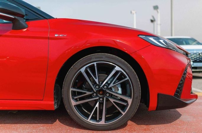 New Toyota Camry IX (XV80) China Market, 2.0 l, 2024 in Dubai by Albakheet Motors, Red color. Chinese Specs | AUTO.AE