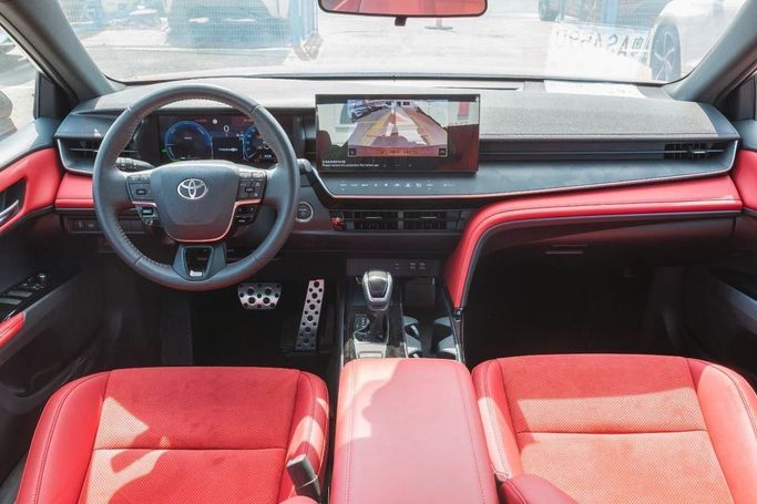 New Toyota Camry IX (XV80) China Market, 2.0 l, 2024 in Dubai by Albakheet Motors, Red color. Chinese Specs | AUTO.AE