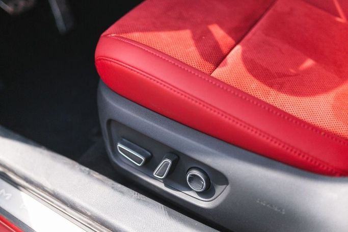 New Toyota Camry IX (XV80) China Market, 2.0 l, 2024 in Dubai by Albakheet Motors, Red color. Chinese Specs | AUTO.AE