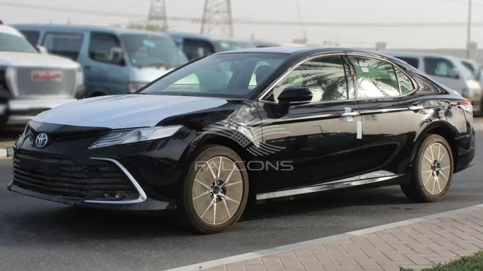 New Toyota Camry VIII (XV70) Facelift, 2.5 l, 2023 in Dubai by Falcons GT Motors FZCO, Black color. Other | AUTO.AE
