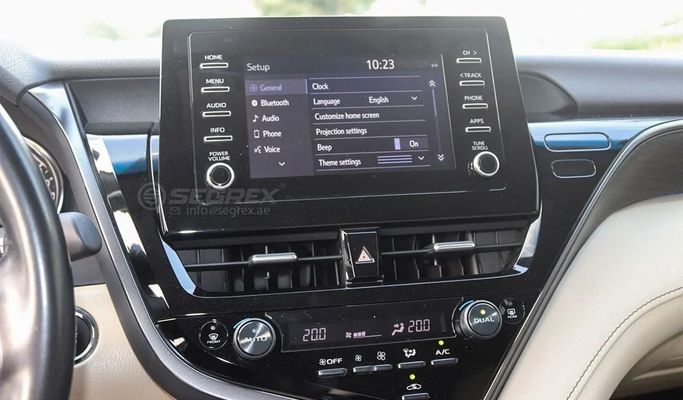 Used Toyota Camry VIII (XV70) Facelift, 3.5 l, 2022 in Dubai by Segrex Auto, Grey color. GCC Specs | AUTO.AE