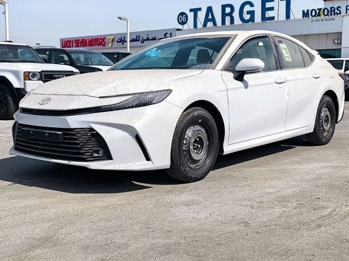 جديدة Toyota Camry التاسع (XV80), 2.5 l, 2025 في في دبي من TARGET MOTORS FZE، اللون أبيض. مواصفات الخليج | AUTO.AE | إعلان #269973