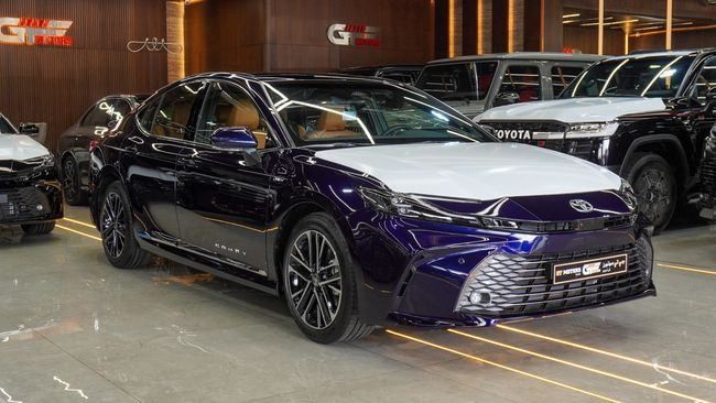 Новый Toyota Camry IX (XV80), 2.5 л, 2025 в Дубае от GT MOTORS Синий цвет. GCC | AUTO.AE | Объявление #272563