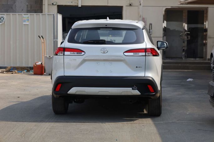 New Toyota Corolla Cross I, 2.0 l, 2020 in Dubai by JES Motors, White color.  | AUTO.AE