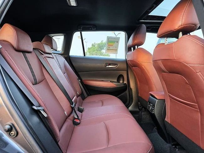 New Toyota Corolla Cross I, 1.8 l, 2025 in Dubai by Soltan Auto, Grey color. GCC Specs | AUTO.AE