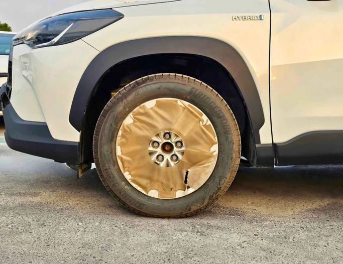 New Toyota Corolla Cross I, 1.8 l, 2024 in Dubai by SK Motors, White color. Other | AUTO.AE