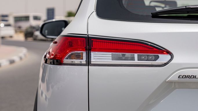 New Toyota Corolla Cross I, 1.8 l, 2025 in Dubai by Milele, White color. Other | AUTO.AE