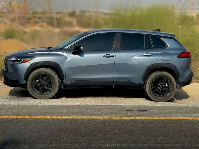 New Toyota Corolla Cross I, 2.0 l, 2022 in Dubai, Grey color. American Specs | AUTO.AE