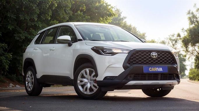 Подержанный Toyota Corolla Cross I, 1.8 л, 2022 в Дубае от Cariva Used Cars  Белый цвет. GCC | AUTO.AE