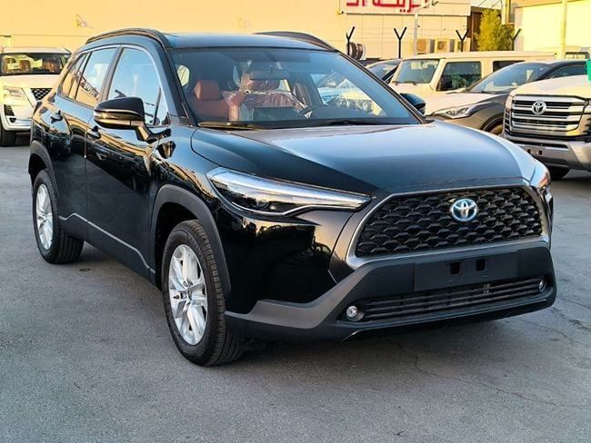 Новый Toyota Corolla Cross I, 1.8 л, 2024 в Дубае от TARGET MOTORS FZE Черный цвет. GCC | AUTO.AE