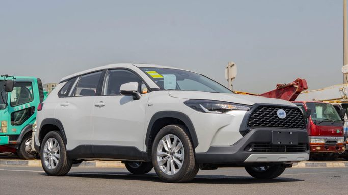 جديدة Toyota Corolla Cross I, 1.8 l, 2025 في في دبي من CGM Auto، اللون أبيض.  | AUTO.AE | إعلان #253687