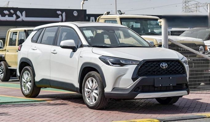 جديدة Toyota Corolla Cross I, 2.0 l, 2024 في في دبي من Atlantis Motors FZE، اللون أبيض. مواصفات الخليج | AUTO.AE | إعلان #265183