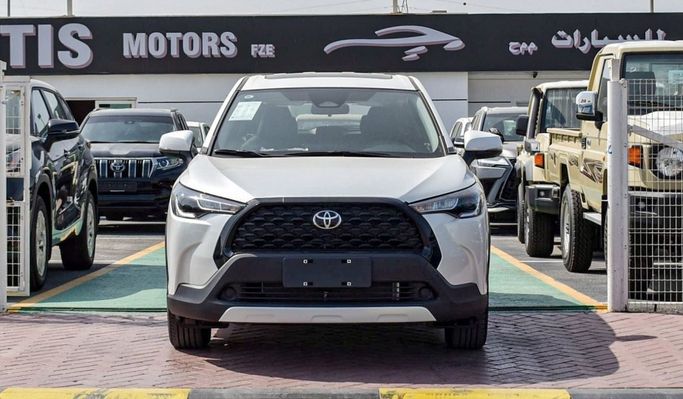 جديدة Toyota Corolla Cross I, 1.8 l, 2024 في في دبي من Atlantis Motors FZE، اللون أبيض. المواصفات الصينية | AUTO.AE | إعلان #265358
