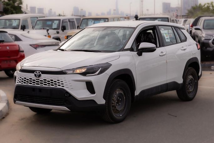 جديدة Toyota Corolla Cross أنا فيس ليفت, 1.8 l, 2025 في في دبي من Al Marid Motors، اللون أبيض.  | AUTO.AE | إعلان #273276