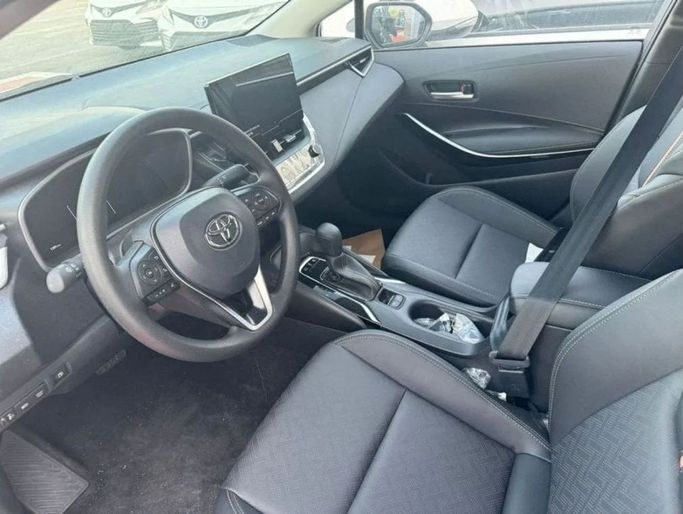 New Toyota Corolla Sporty XII (E210) Facelift, 1.8 l, 2025 in Dubai by Mohamed Hakim Motors, White color. Chinese Specs | AUTO.AE