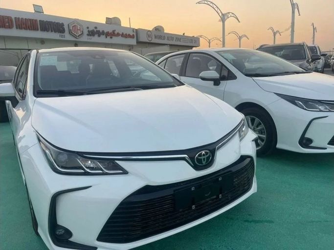 New Toyota Corolla XII (E210), 1.2 l, 2025 in Dubai by Mohamed Hakim Motors, White color. Other | AUTO.AE