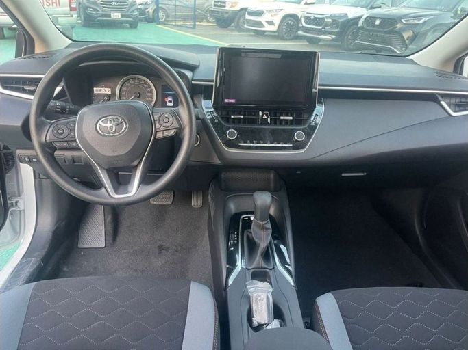 New Toyota Corolla XII (E210), 1.2 l, 2025 in Dubai by Mohamed Hakim Motors, White color. Other | AUTO.AE