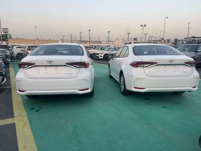 New Toyota Corolla XII (E210), 1.2 l, 2025 in Dubai by Mohamed Hakim Motors, White color. Other | AUTO.AE