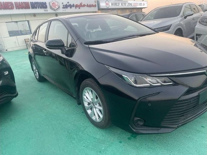 New Toyota Corolla XII (E210), 1.6 l, 2023 in Dubai by Mohamed Hakim Motors, Black color. Other | AUTO.AE