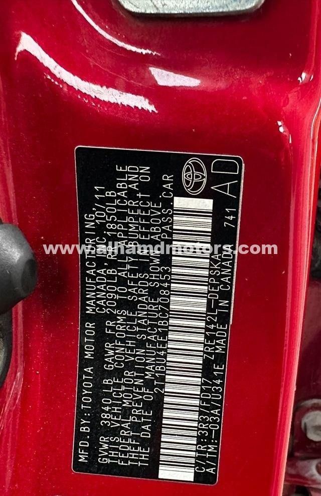 Used Toyota Corolla X (E140, E150) Facelift, 1.8 l, 2012 in Dubai by Alhamd Motors, Red color. Other | AUTO.AE