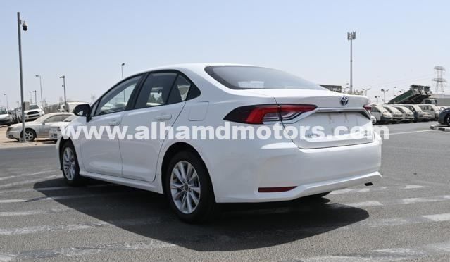 New Toyota Corolla XII (E210), 1.8 l, 2024 in Dubai by Alhamd Motors, White color. Other | AUTO.AE