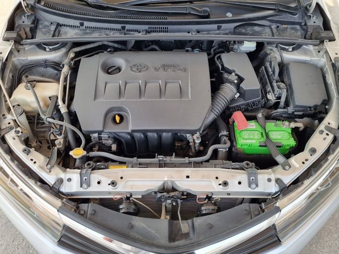 Used Toyota Corolla XI (E160, E170, E180), 1.6 l, 2015 in Dubai by Saeed Auto, Silver color. Japanese Specs | AUTO.AE