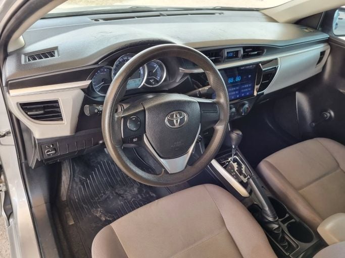 Used Toyota Corolla XI (E160, E170, E180), 1.6 l, 2015 in Dubai by Saeed Auto, Silver color. Japanese Specs | AUTO.AE