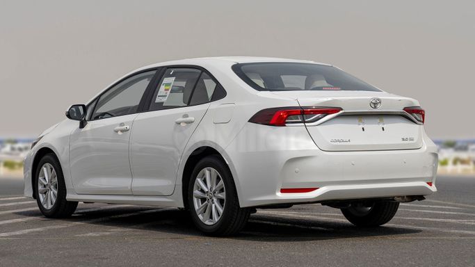 New Toyota Corolla Sporty XII (E210) Facelift, 2.0 l, 2025 in Dubai by Milele, White color. Other | AUTO.AE