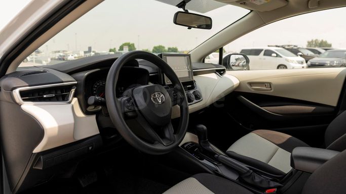 New Toyota Corolla Sporty XII (E210) Facelift, 2.0 l, 2025 in Dubai by Milele, White color. Other | AUTO.AE