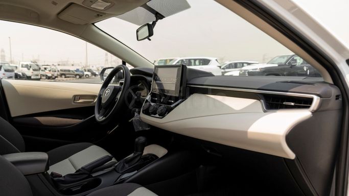 New Toyota Corolla Sporty XII (E210) Facelift, 2.0 l, 2025 in Dubai by Milele, White color. Other | AUTO.AE