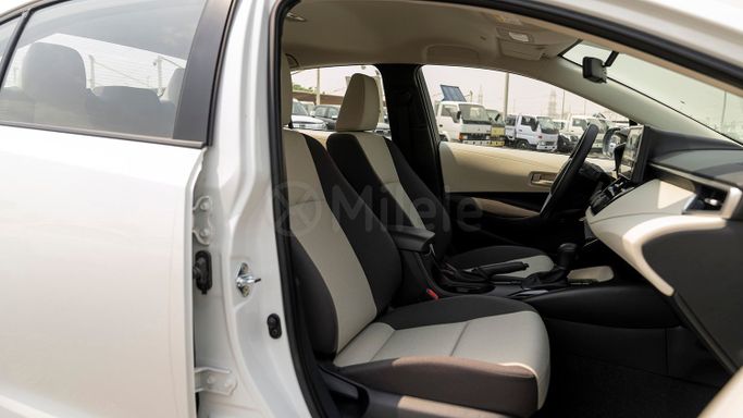 New Toyota Corolla Sporty XII (E210) Facelift, 2.0 l, 2025 in Dubai by Milele, White color. Other | AUTO.AE